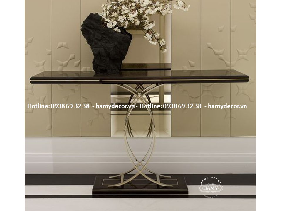 Bàn console inox mạ màu - 31