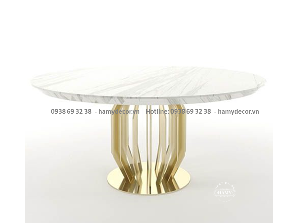 Bàn trà Inox mạ màu 02