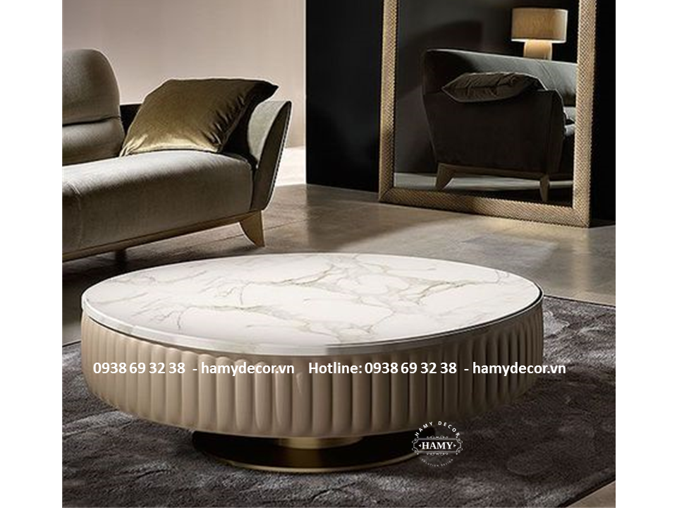 Bàn sofa gỗ cao cấp chân inox mạ màu 34