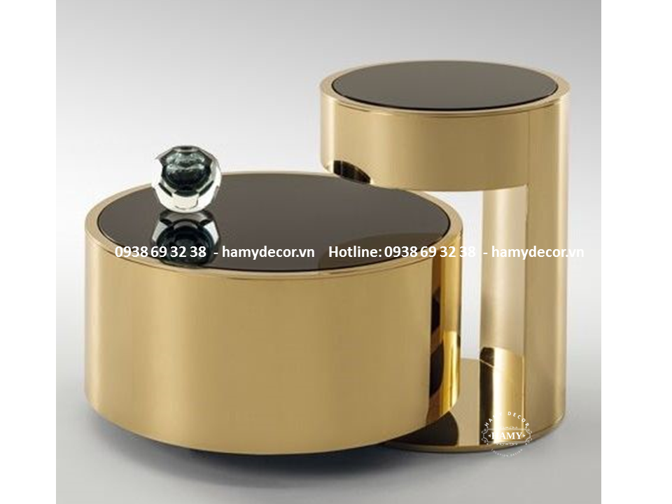 Bàn sofa inox mạ màu 36