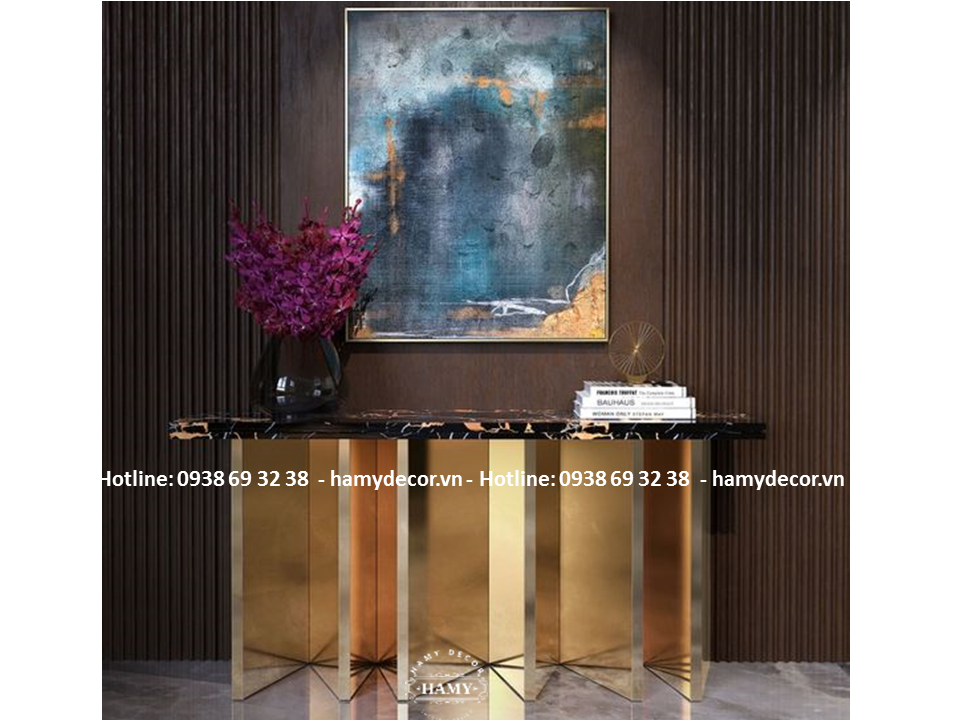Bàn console trang trí sảnh khách sạn - 218
