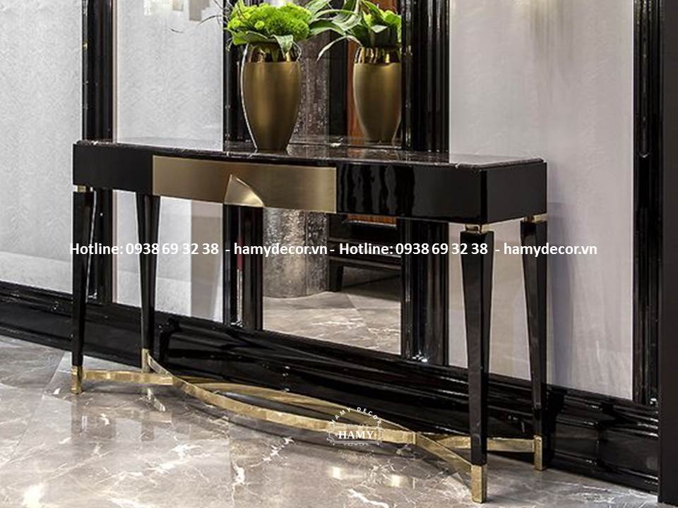 DANH SÁCH CHUNG CƯ TẠI GÒ VẤP ĐÃ MUA BÀN CONSOLE INOX MẠ VÀNG 