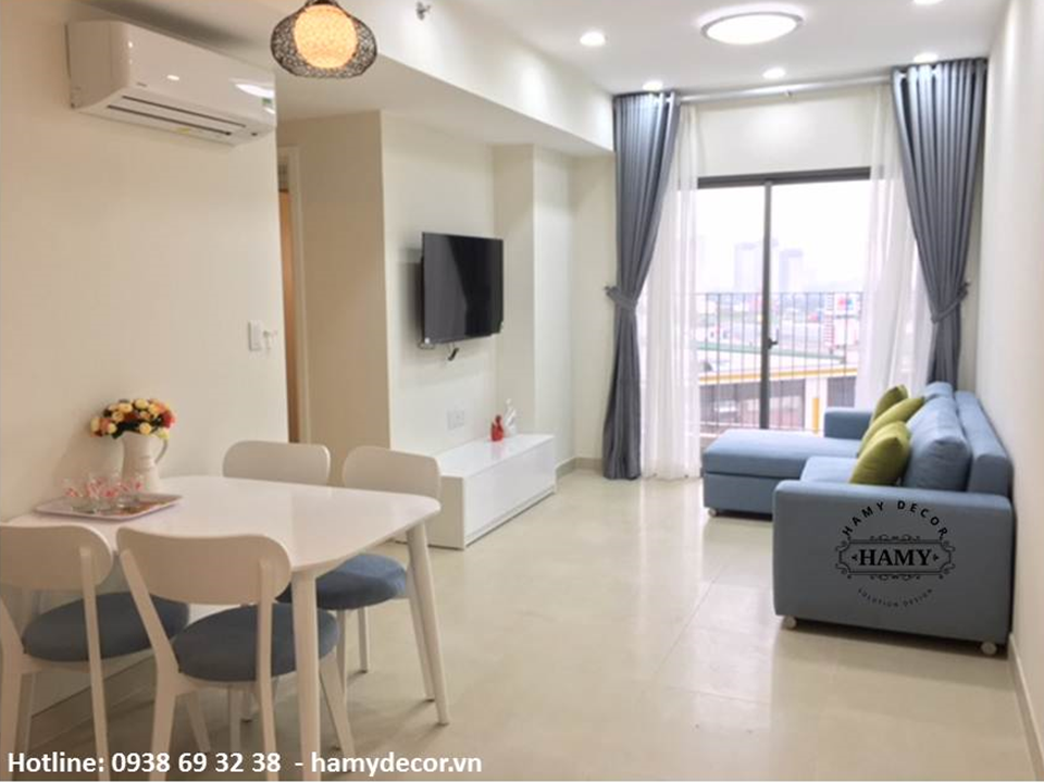 Thi công nội thất căn hộ Masteri