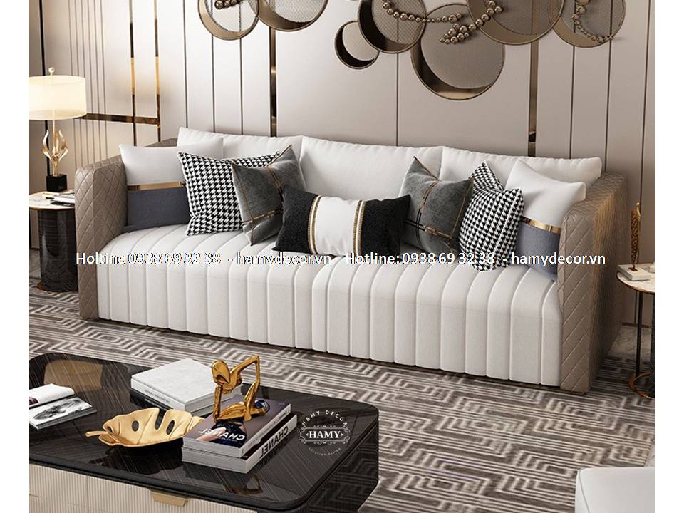 Mẫu Ghế Sofa bọc da sang trọng SF-66
