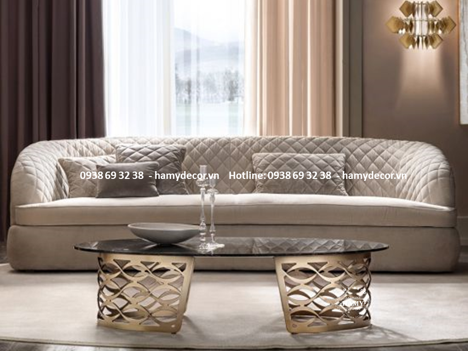 Ghế Sofa bọc vải nhung SF - 06