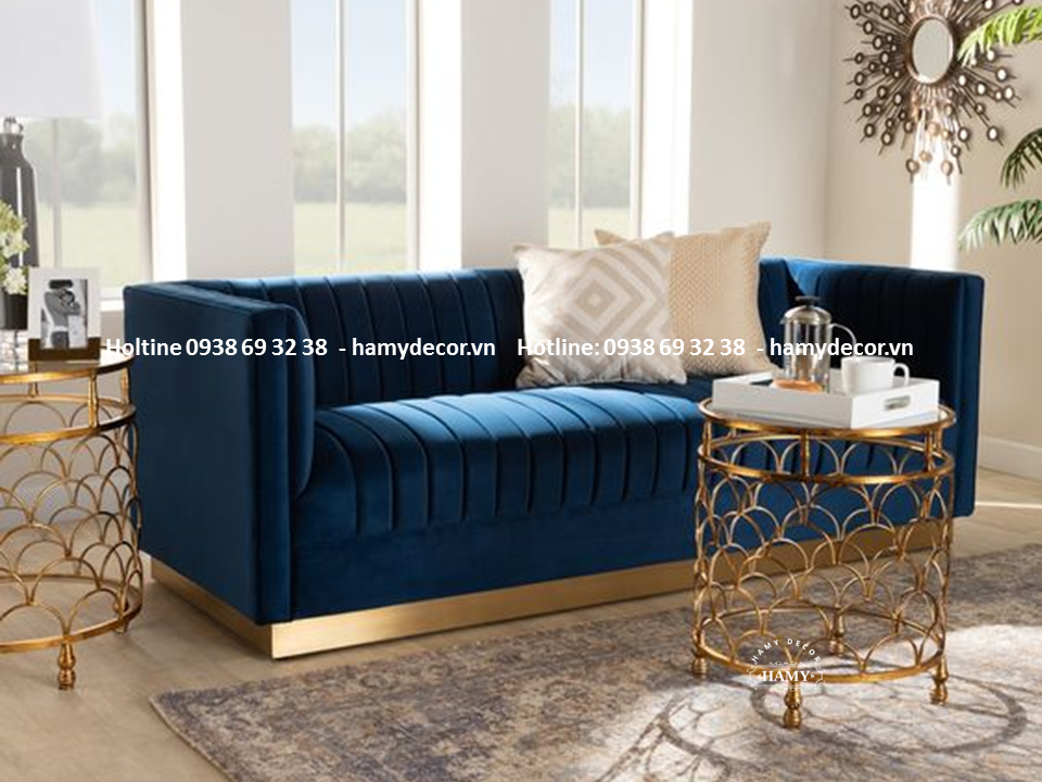 Ghế Sofa bọc vải nhung SF - 18