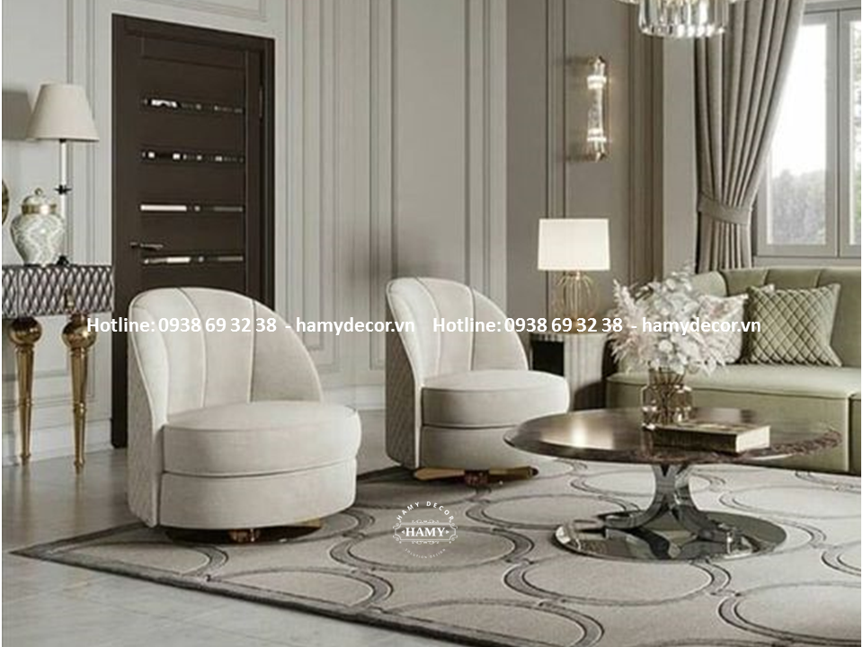 Ghế armchair kiểu morden luxury - 92