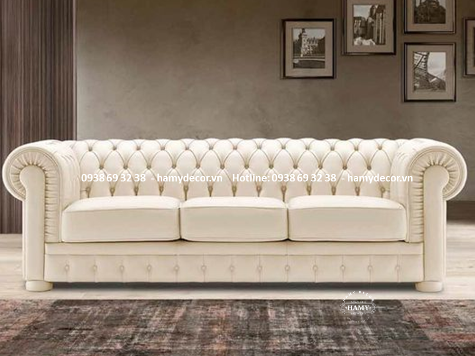Ghế Sofa bọc vải nhung SF - 14