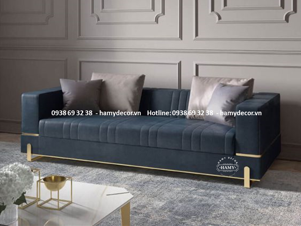 Ghế Sofa bọc vải nhung SF - 19