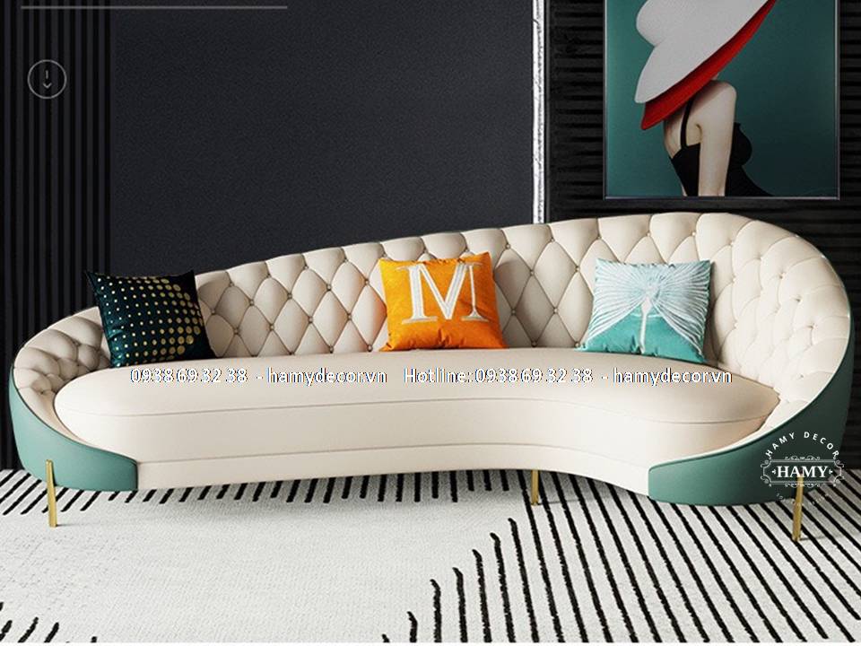Mẫu Ghế sofa bọc da đẹp sang cho căn hộ SF-61