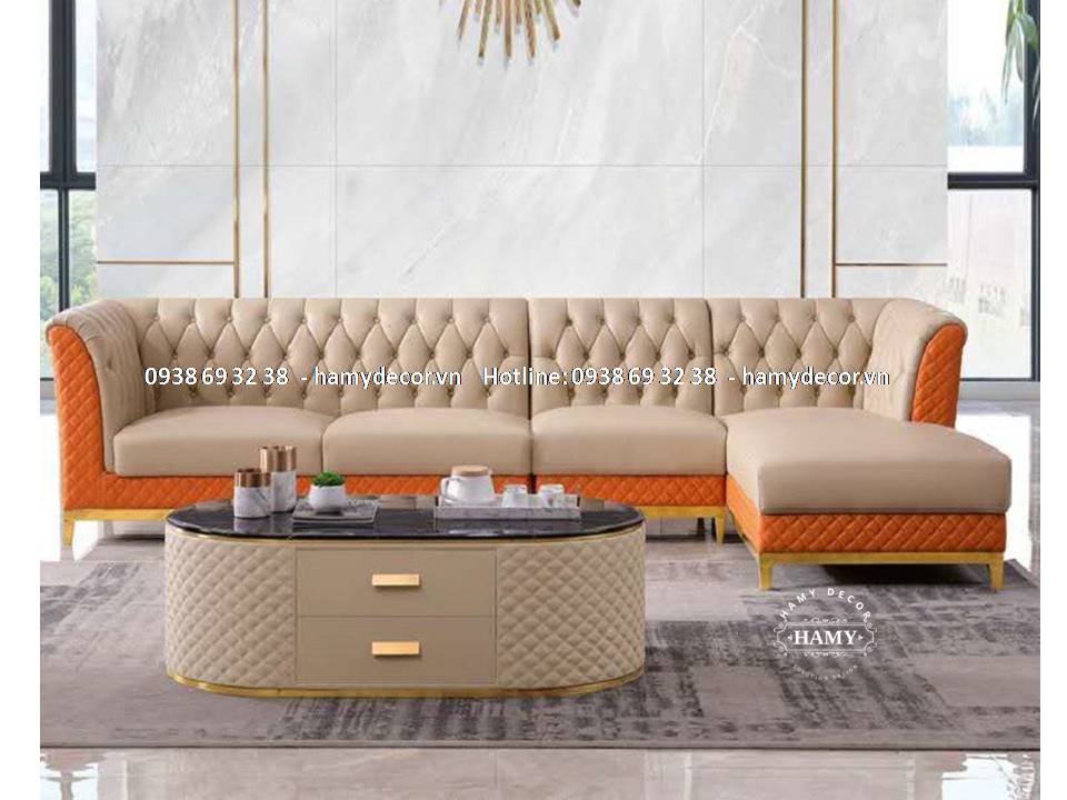 Mẫu Ghế sofa góc đẹp sang cho nhà phố SF-64