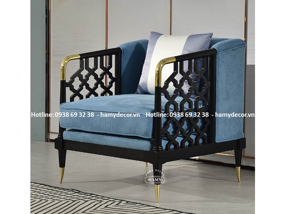 Ghế sofa đơn kiểu indochine cực đẹp - 43