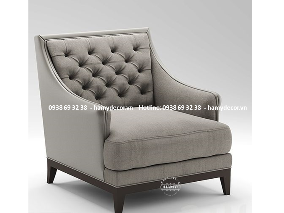 Ghế sofa đơn bọc nệm đẹp - 76