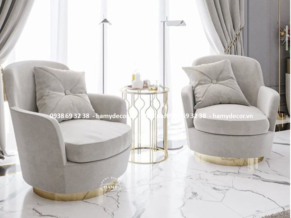 Mẫu ghế armchair ngồi cafe cực Chill - 77