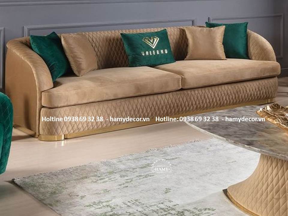 Ghế Sofa bọc vải nhung - 13