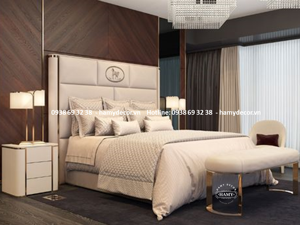 MẪU GIƯỜNG NGỦ MARSTER  BỌC DA CAO CẤP - 30