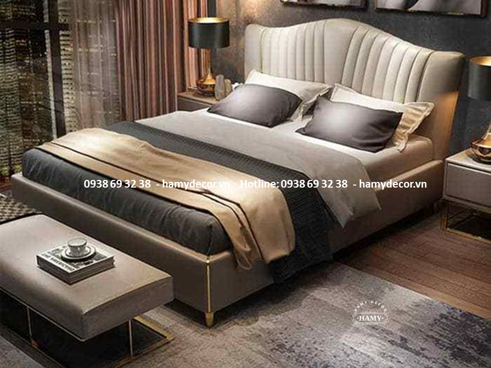 GIƯỜNG NGỦ BỌC DA KIỂU HIỆN ĐẠI ĐẸP - 41