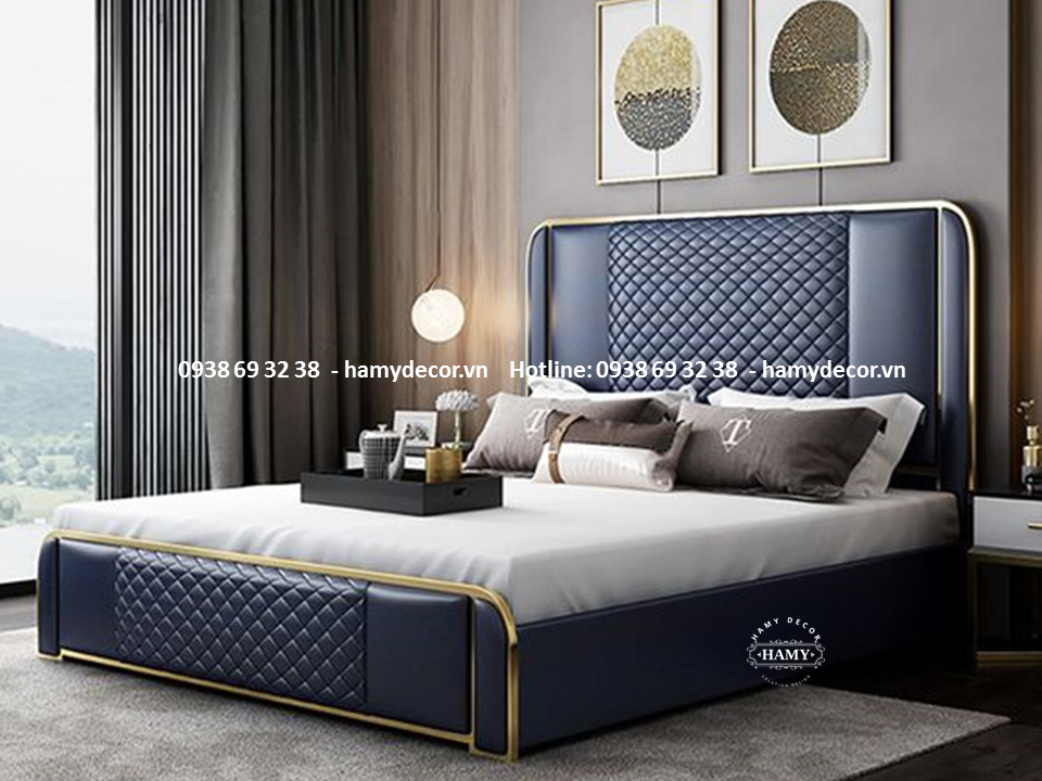 MẪU GIƯỜNG NGỦ BỌC DA SANG TRỌNG BẬC NHẤT HIỆN NAY  - 60