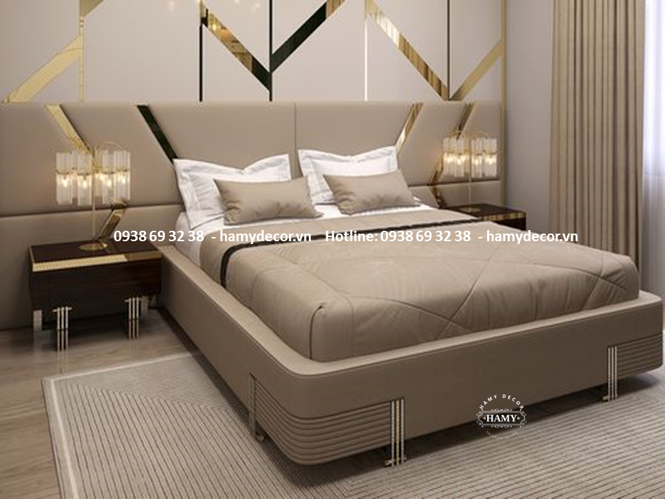 MẪU GIƯỜNG NGỦ MASTER BỌC NỆM ĐẸP  - 50