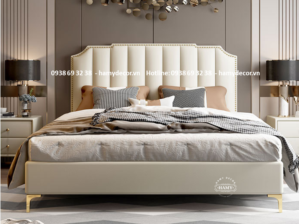 MUA GIƯỜNG NGỦ BỌC NỆM ĐẸP SANG  CHẤT LƯỢNG GIÁ RẺ Ở ĐÂU TẠI TPHCM