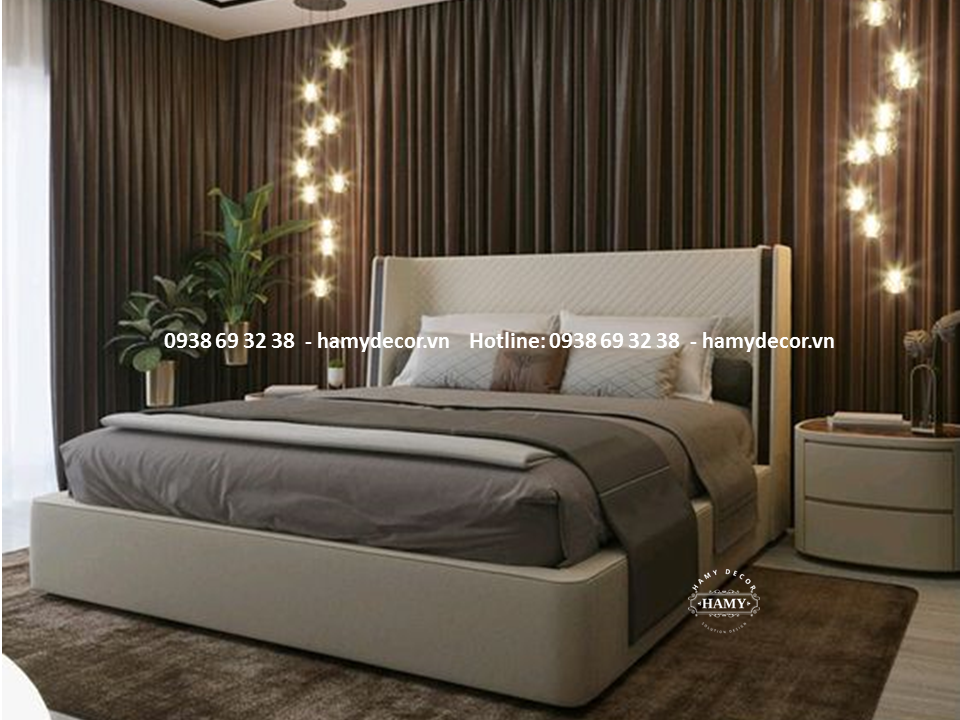 MẪU GIƯỜNG NGỦ MASTER BỌC VẢI HIỆN ĐẠI - 54