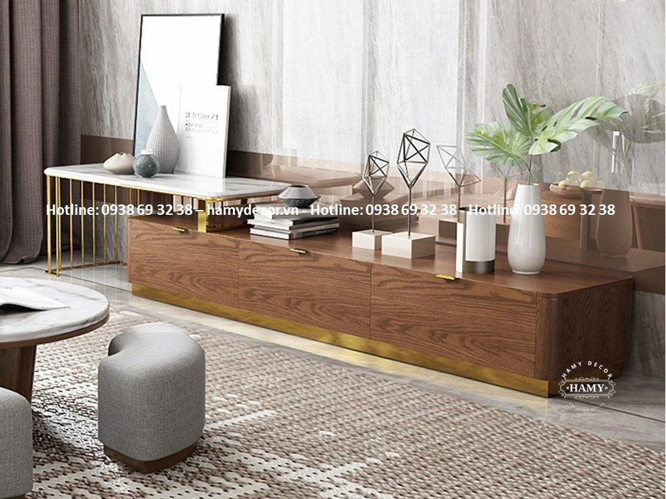 MẪU TỦ TIVI GỖ VENEER ĐẸP CHO PHÒNG KHÁCH HIỆN ĐẠI  - 38