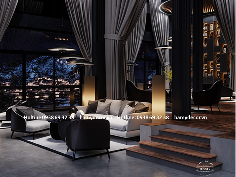 Phòng khách living room hiện đại