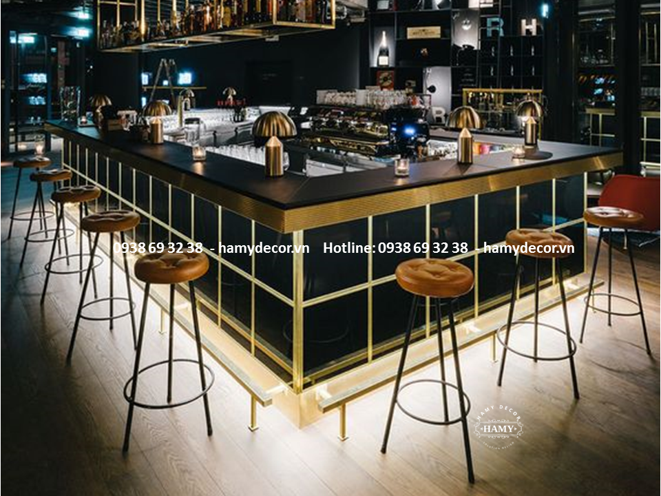 Gia công Quầy Bar theo mẫu