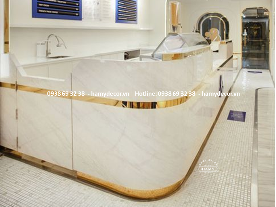 Lắp đặt Quầy lễ tân cho Spa