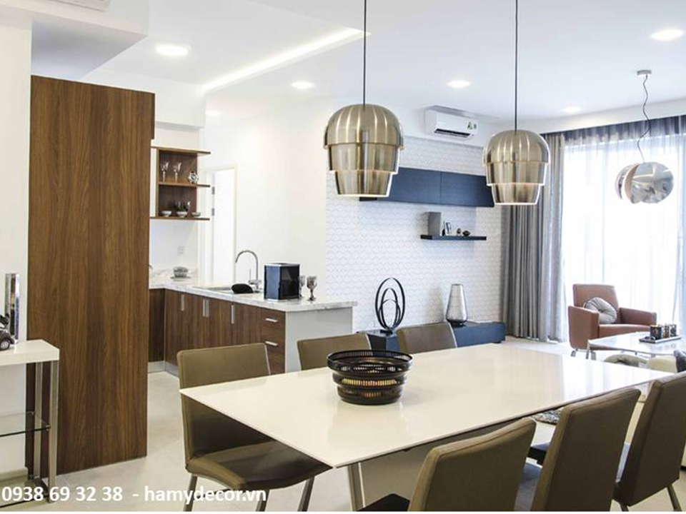 Thi công nội thất căn hộ riviera point