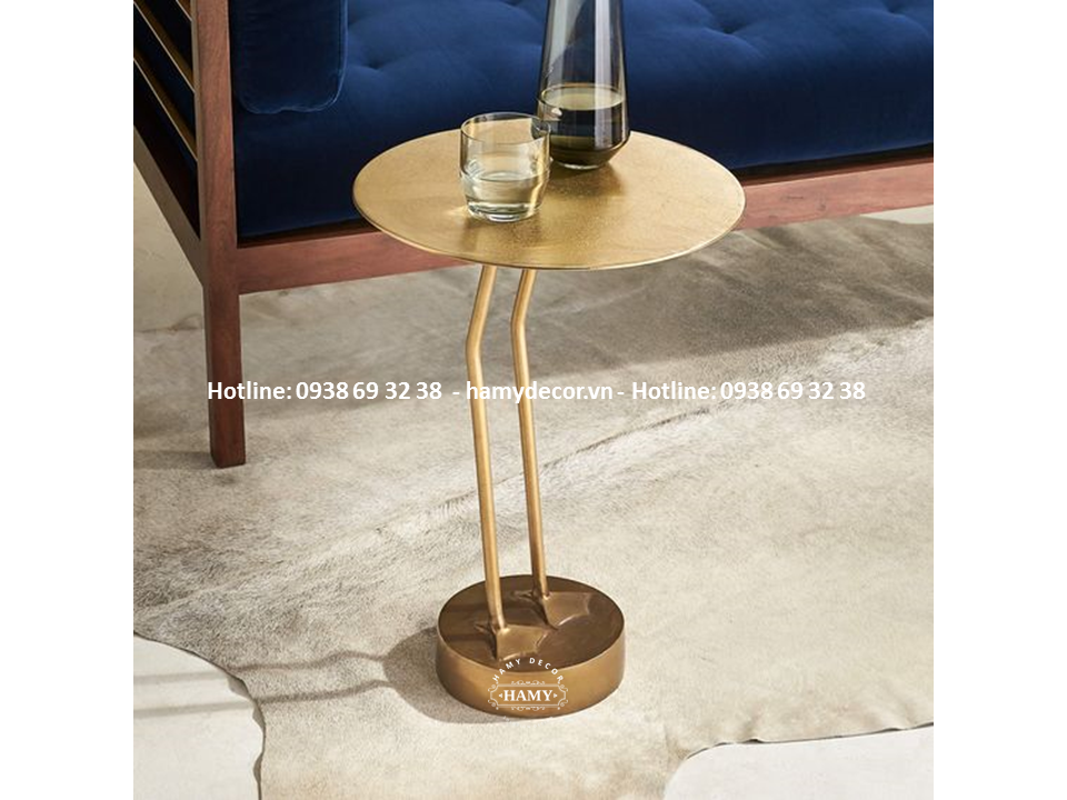 Bàn Tab sofa inox mạ vàng sang trọng - 48