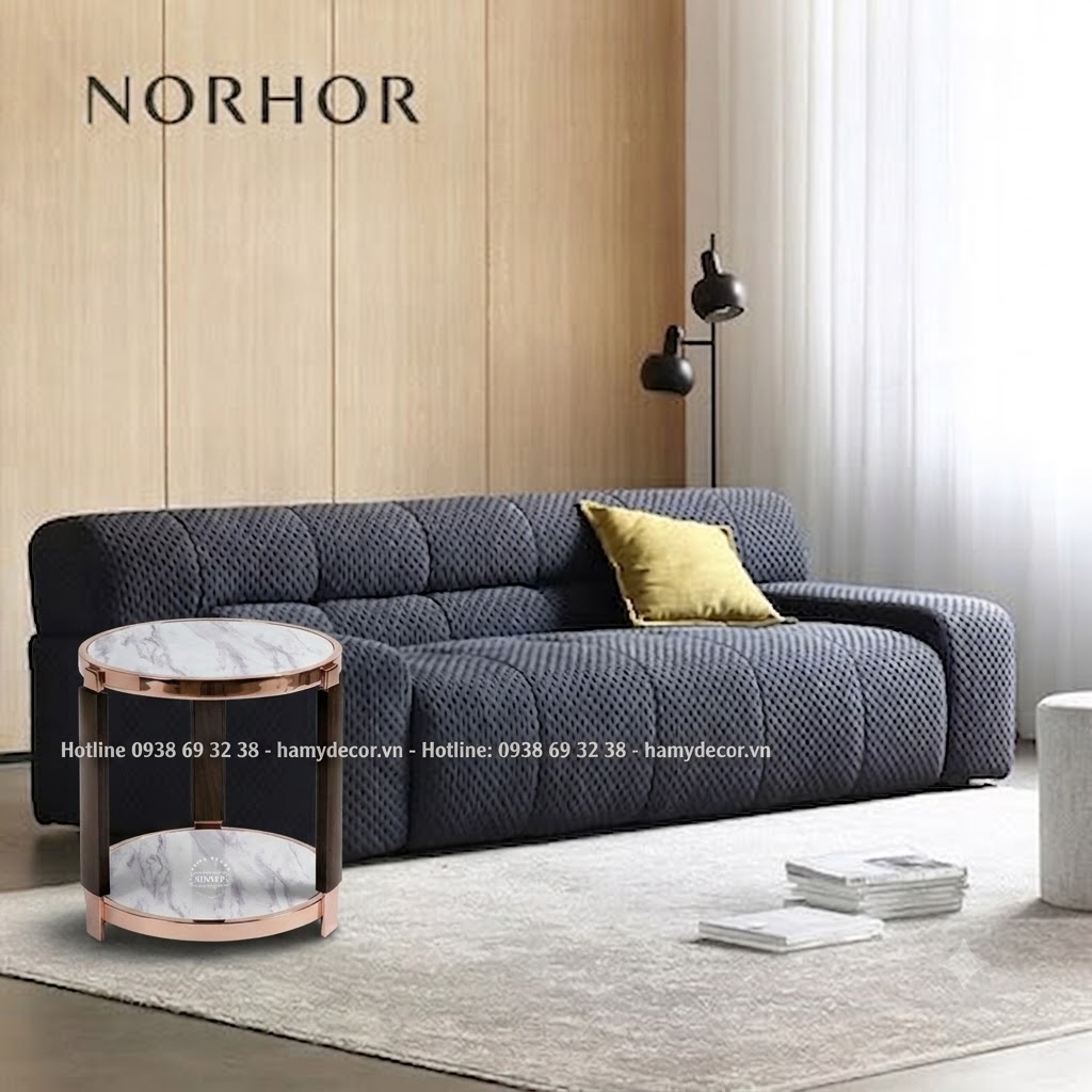 Cách Bố Trí & Trang Trí Bàn Cạnh Sofa (Tab sofa)