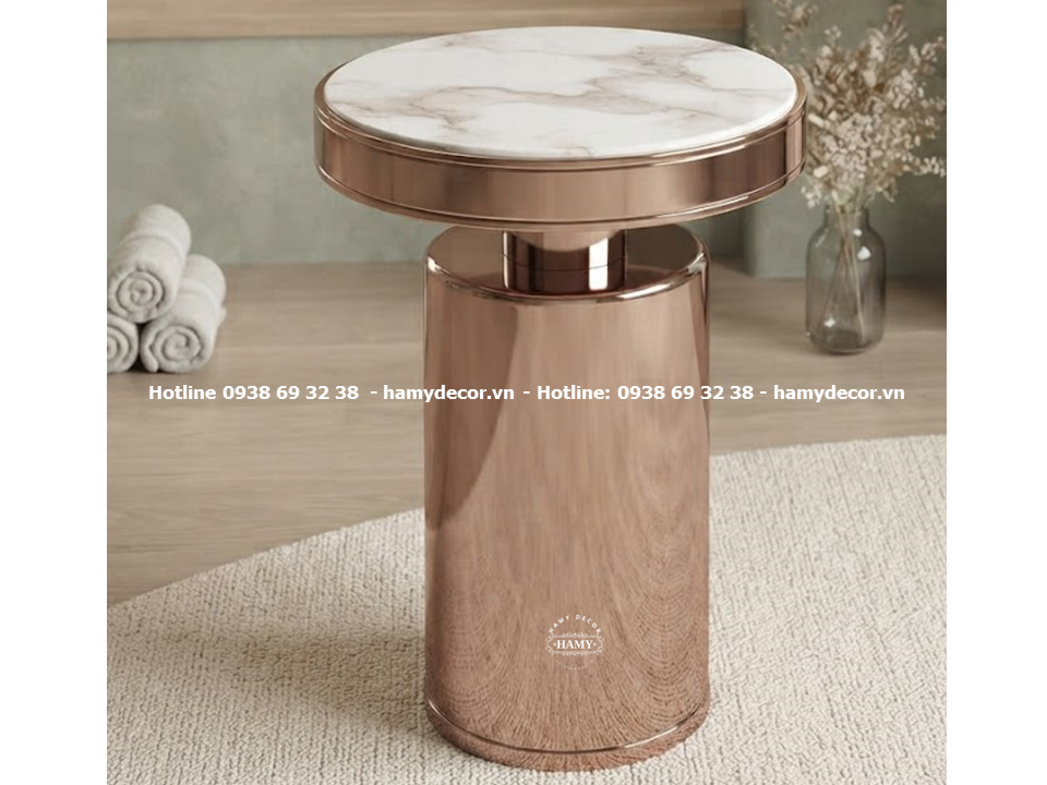 Bàn góc sofa (tab sofa), bàn đặt đèn ngủ, tab đầu giường, hoặc đặt các bình hoa trang trí, phòng ngủ, sảnh chờ