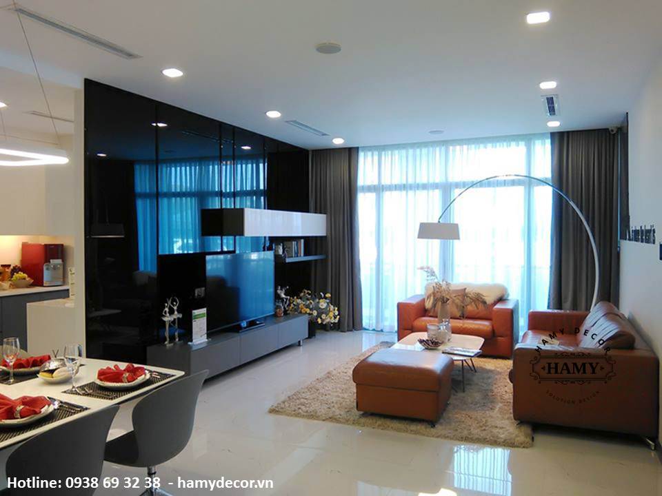 Thi công nội thất căn hộ Vinhomes