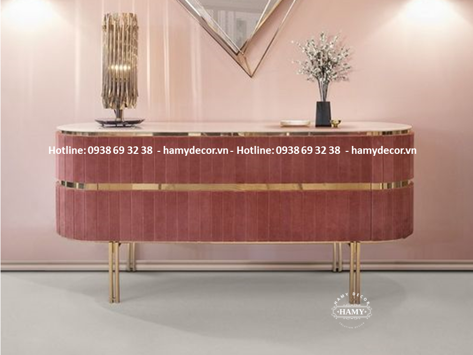 Tủ console gỗ trang trí phòng khách đẹp - 83