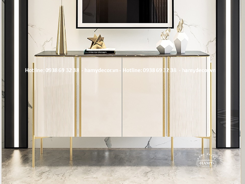 Tủ console gỗ trang trí phòng khách đẹp - 81